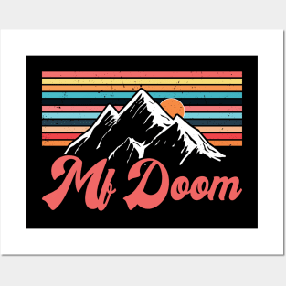 Design Proud Mf Doom Name Birthday 70s 80s 90s Posters and Art